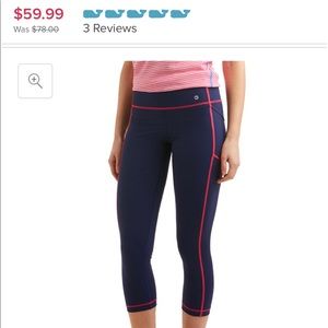 Vineyard vines Solid performance crop leggings